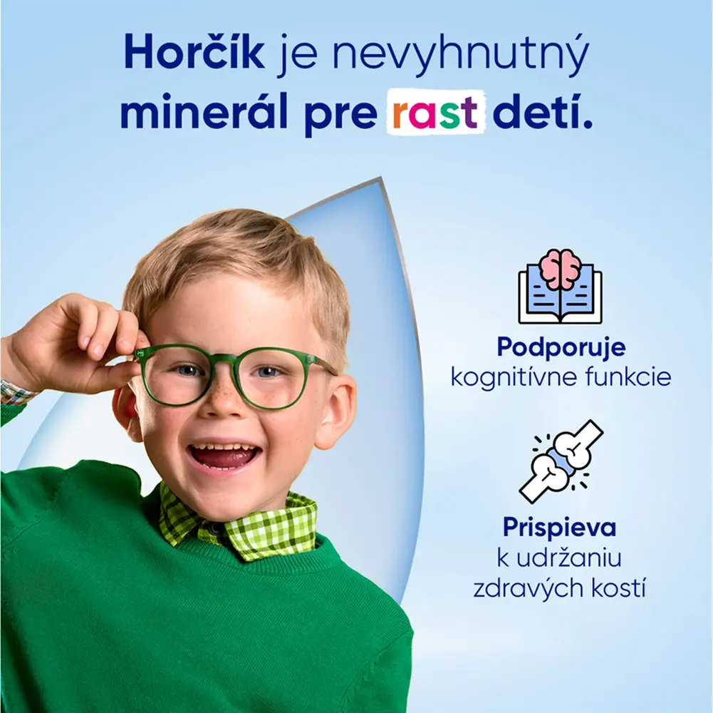 Magne B6 Kids žuvacie tablety na podporu nervového systému detí a podporu koncentrácie